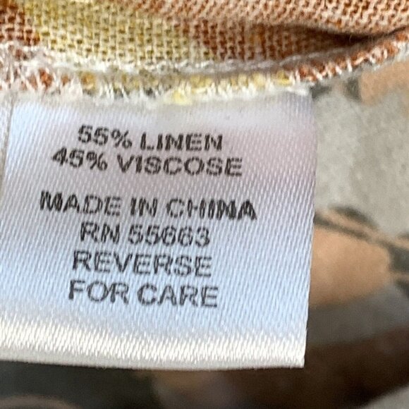 For Cynthia Linen Midi Skirt - Picture 2 of 12